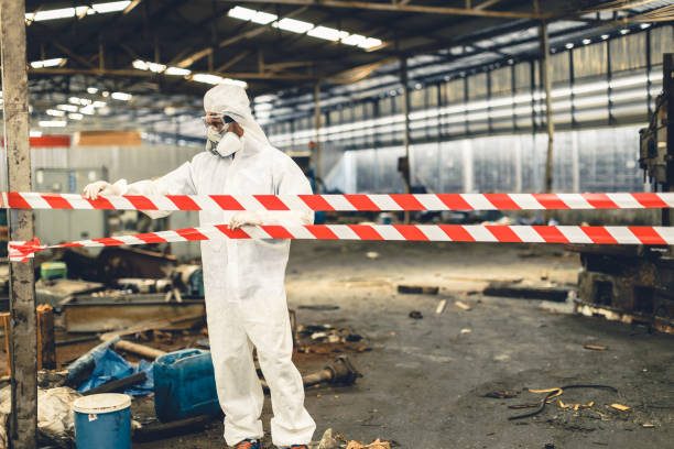 Professional Hoarding Cleanup technician working in White, GA